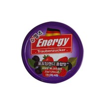 슈멜츠 에너지 포도당캔디 혼합맛, 33g, 1개