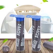 배관 성형 가능한 에폭시 퍼티 파이프 실란트 타일 고정 실리콘 진흙 워터 파이프 수리 접착제, 한개옵션0