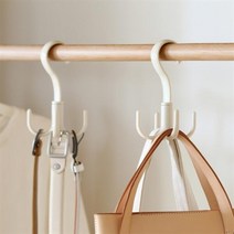 아트박스/연호디자인 심플 다용도 옷걸이, 핑크