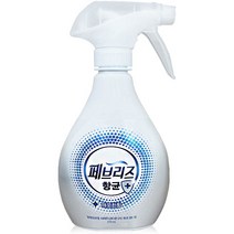 페브리즈 항균플러스 섬유탈취제 깨끗한향 본품, 360ml, 2개