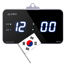 알펙스 AWD5571 디지털 벽시계 벽걸이 전자시계