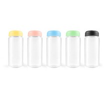 350ml/500ml 아이스보틀 10개 국내산제작 클리어 물병 트라이탄, 350ml 옐로우 10개, 단품