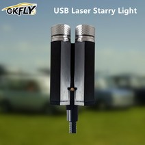 전기자동차충전기 호환부품 파워뱅크 GKFLY USB 레이저 별이 빛나는 자동차/가정 분위기 업 그레 이드 2 색 하늘 효과 친구와 함께 회의, [01] Black