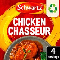 Schwartz [4팩]Schwartz Chicken Chasseur Casserole Mix40g, 4개, 40g