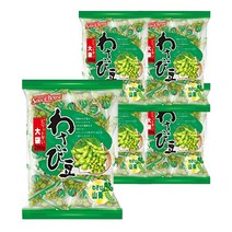 톡쏘는 와사비맛 그린피스 완두콩 와사비스낵 100g X4개