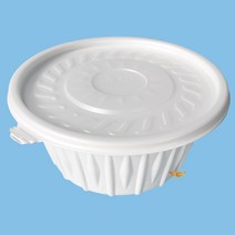 NB 195파이 신형 냉면용기(대) 백색 400개 세트 식품포장용기 엘포장