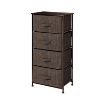 코끼리리빙 린넨서랍장 수납장 정리함 3type 3color, 브라운