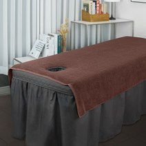 전신 경락 타올 미용 베드 커버 마사지 침대 속눈썹 침대타올 홀 침대타올 200*120cm - 한국, 경락타올커버 - 전신 - 그레이