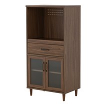 사토 산업 POWRY 레인지대 폭 60cm 깊이 40cm 높이 120cm 브라운 슬라이드 선반 가동 선반 PW120-60L BR