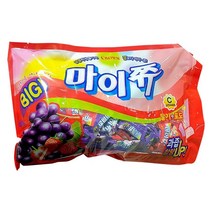 산들에바람 대용량 마이쥬 딸기포도 젤리 952g +사탕1개서비스, 952g 1봉+사탕1개