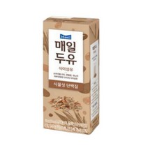 [매일유업] 매일두유 식이섬유 저당 190ML 48팩, 48개