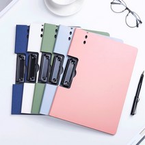 가로 세로 A4 클립보드 6컬러 서류철 화일, 세로형, 블랙