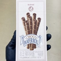 영양12.925 초코 웨이퍼롤 114.977g x 3개, 단품, 단품