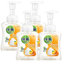 데톨 포밍 항균 핸드 워시 오렌지 블리스 250ml x 4개, 상세페이지 참조, 상세페이지 참조, 상세페이지 참조, 상세페이지 참조