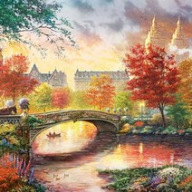 퍼즐라이프 취미 풍경 PL1357 직소 뉴욕의 그림 가을 3W286DC5, 1개, 1개