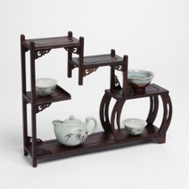 미니 오리엔탈 찻잔 인테리어장식장 트로피진열 거실