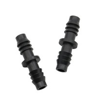 분수호스교체 농사용호스 정원 드립 관개용 호스 스트레이트 커넥터 수도관 3/8 인치 8mm 11mm 배관 피팅 10 개, 10개