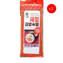 [더착한푸드]세절햄(대림 1K) 3개 식자재마트 대용량 업소용 세절김밥햄 햄 간식 안주 세절햄, 1, 1kg