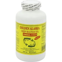 골든알래스카 오메가369 피쉬오일 Golden Alaska Deep Sea Fish Oil 1000mg 300소프트겔