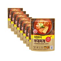 오뚜기 의정부식 부대찌개 500g 국 밀키트 담백해요, 26개