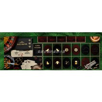 카드게임 아컴호러 플레이매트 아딱 보드게임 개인매트 AHLCG playmat, 게이머 프로 블루 30x35