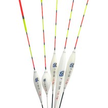 수광산업 민물 올림찌 2중 돋보기 나노 주간 찌, 4호 화이트 42cm, 쿠팡01 4호 화이트 42cm