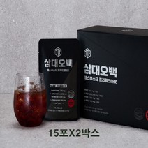 에너지 드링크 헬스 부스터 파우치 삼대 오백 과라나추출물 아르기니 타우닌 테아닌 블랙 마카 녹용 천연카페인 운동전 에너지충전 체력보강 프로틴 단백질 보충제 2박스 추천