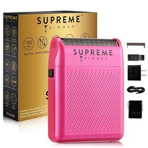 SUPREME TRIMMER 교체용 포일 및 커터 - SB11 저자극성 솔로 면도기 STF101용 라이트 블루 599718, Pink