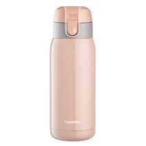 루미낙 바운스 보온보냉병, 핑크, 370ml