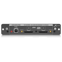 Behringer X32용 옵션 카드 SDSDHD 카드 다이렉트 레코딩 가능 멀티 채널 WAV 파일 보존 DAW로 전개 가능 32in32out USB 오디오 인터페이스 32bit 44.1kHz48kHz 처리 X-LIVE 블랙