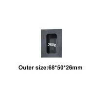 주얼리가공 폴리싱 크레스탈블레싱 링게이지 그릴즈100-500g 시리즈 고순도 흑연 잉곳 바 금속 탱크 용융, 03 G.GI.0250A 250g