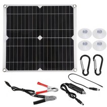 캠핑카용태양광패널 아파트태양광 태양광 패널 태양열판 200w 태양 전지 키트 12v 전문 세트 그리드 단결정 모듈 2 usb 포트 끄기 lcd 디스플레이 태양열 충전 컨트롤러, 200w 태양 전지 패널