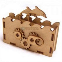 상아사이언스 돌고래 만들기 오토마타 3D 입체퍼즐, 해당상품, 1