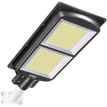 태양광 정원등 가로등 문즈등 잔디등 가로등암대, 180LED180W 지능형 조명 제어 센서 4
