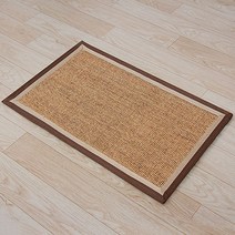 인테리어 박세리카페트 이케아 라탄 사각 원형 러그 거실 카펫 현관 매트 스크래치 보드 골판지 발톱 연마 유물