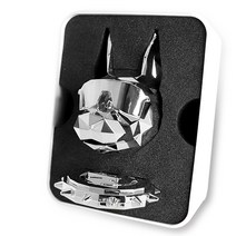 에어디 차량용 방향제 쥐 토끼 도베르만 황소 포메라니안, [도베르만], 다크실버, 블랙체리향 2개, 2개