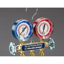 r410a 노란색 재킷 42001 시리즈 41 매니폴드 전용 3-1/8