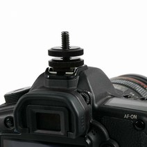 DSLR 카메라 핫슈 나사 어댑터 마이크 플래시 조명 콜드슈 s, 본상품