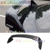 혼다 시빅 4 도어 type-r 2006 업 카본 파이버 리어 트렁크 스포일러 윙 부츠 카 오토 튜닝, 매트 블랙 frp