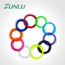 3D프린터필라멘트 1.75 PLA 3D 필라멘트 어린이 DIY 선물 100% 거품 없음 재료 프린터 5m 무작위 색상으로, 01 5M Random Color