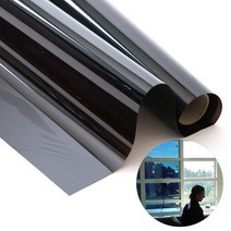 다온 창문 시트지 열차단필름 50cm 단위, 진한블랙