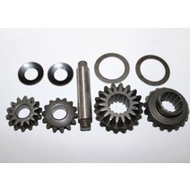 웜기어 감속기 모터 1Set-Tricycle 모터 차동 속도 스틸 기어 리어 액슬 세트 (14T + 18T 샤프트 가스켓), 한개옵션0