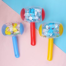 PVC 쾌활한 풍선 공기 망치 날려 장난감 아이 생일 베이비 샤워 파티 호의 케이크 가방 피 나타 필러 5 개, 한개옵션0