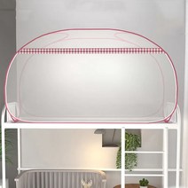 싱글 침 모기장 학생 기숙사 2 단 유르트 침실 옆문 넓은 공간 전체 바닥, 컬러 14-프론트 도어, 1.0x2m 침대