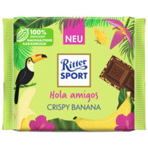 리터 Ritter 스포트 크리스피 바나나 초콜릿 100g
