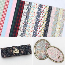 펠트친구 패브릭스티커A4 /천 데코 리폼 원단 접착 면 북유럽 린넨 무지 스티커, 120.치즈