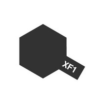 타미야 도료에나멜 [80301] XF-1 Flat Black