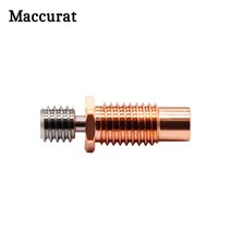 Bi-Metal V6-Crazy CR6 SE CR10-Tcrazy 열 브레이크 구리 및 스테인레스 스틸 Ender3 E3D HOTEND 용 모든, 03 E3D  V6_03 5pcs