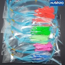 나바로 갈치바늘 2호 3호 꼴뚜기바늘 갈치채비 갈치기둥줄 갈치선상낚시, 핑크2호, 1개