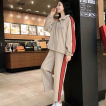 가바바 여성 겨울 트레이닝복세트 너무너무 편안하게 입기 딱 좋은 귀여운 스타일 터틀넥 반집업 투피스 긴팔트레이닝복세트 G40809